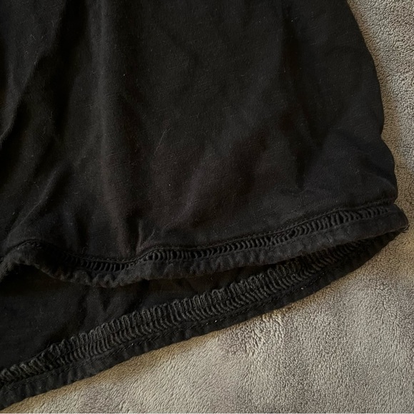 H&M Black Soft Drawstring Shorts size S - Picture 3 of 5